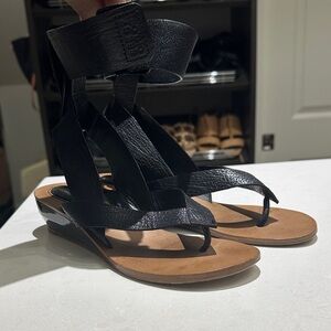 See by Chloe Black Leather Women's Sandals